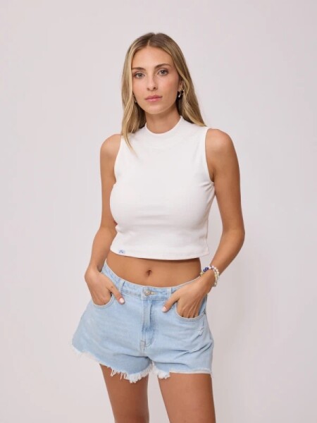 SHORT RUSTY PLUMI JEA CLARO