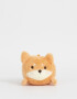 Llavero Peluche Llavero Y Charm Peluche De Perrito - Naranja Durazno