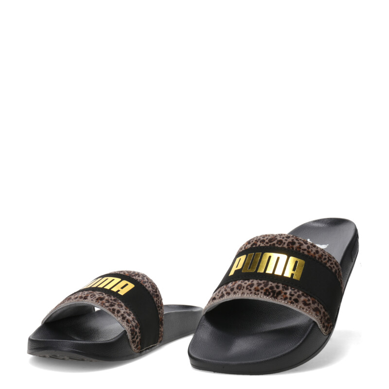 Sandalias de Mujer Puma Leadcat 2.0 Animal Flair Negro - Animal Print