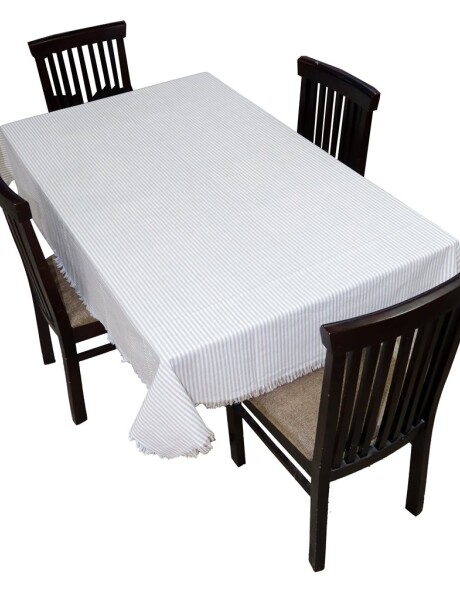 MANTEL ALGODÓN 140X180CM RAYAS BEIGE MANTEL ALGODÓN 140X180CM RAYAS BEIGE