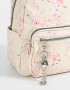 Mochilas Urbanas Mochila Con Charm Flores - Estampado Flores