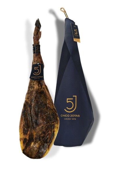 Jamón de Bellota 100% Ibérico CINCO JOTAS 7 - 8 kgrs. Jamón de Bellota 100% Ibérico CINCO JOTAS 7 - 8 kgrs.