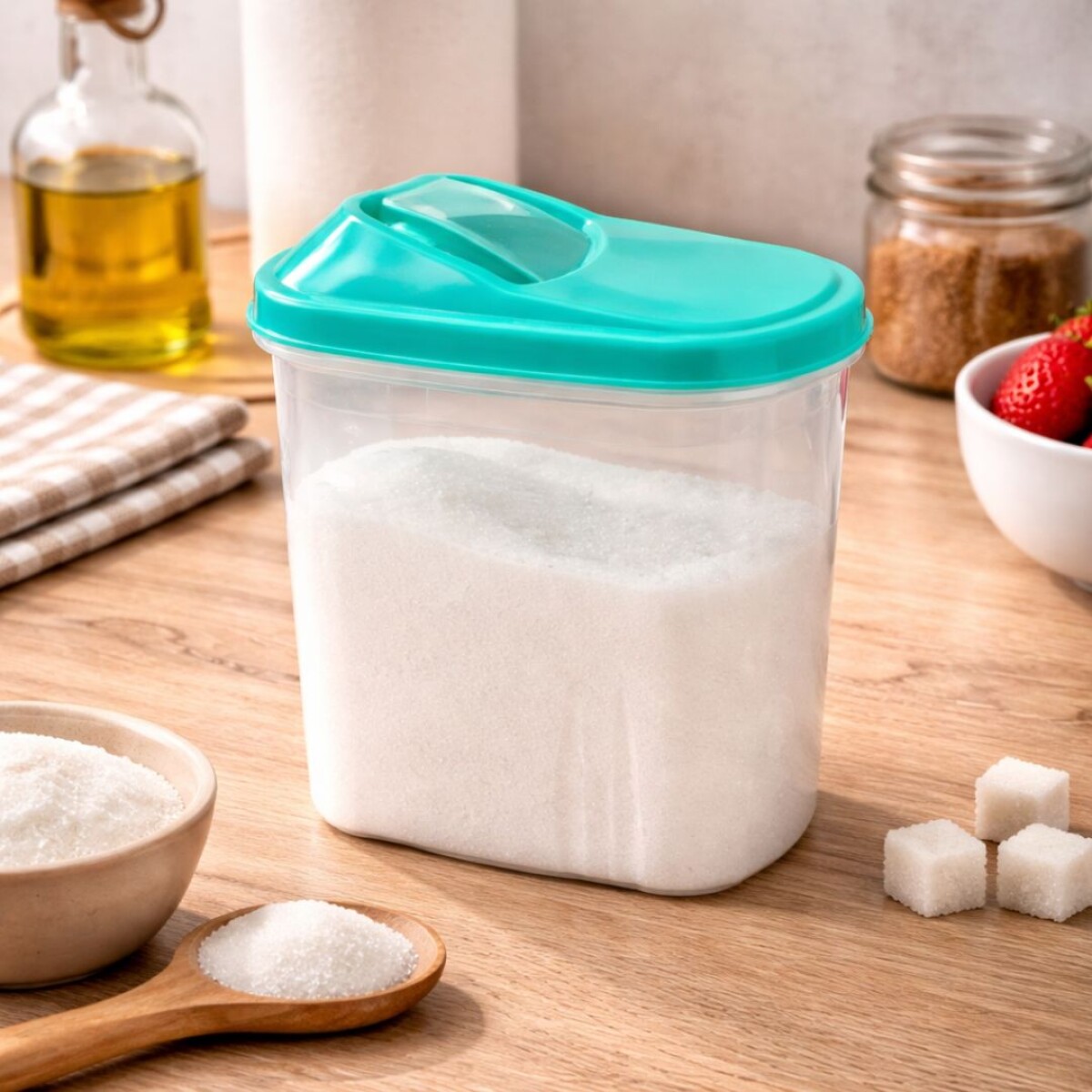 POTE DISPENSADOR DE HIERBA RECTANGULAR 2,75 LITROS 