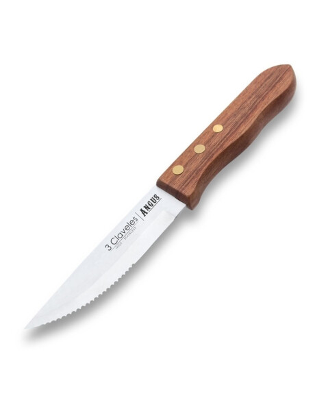 SET 4 CUCHILLO ASADO 12 CM ANGUS 3 CLAVELES SET 4 CUCHILLO ASADO 12 CM ANGUS 3 CLAVELES