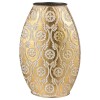 BASE METAL DORADO 25.5X38X3.5CM Unica