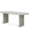 Mesa de comedor VORDINGBORG 98x198 beige Mesa de comedor VORDINGBORG 98x198 beige