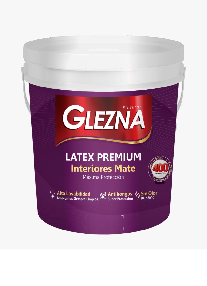 Látex Interior Blanco Mate 3.6L 