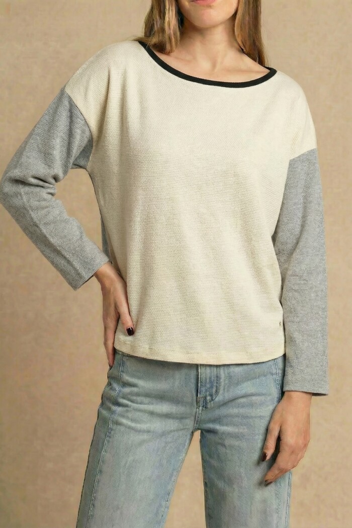 Sweater Gris Melange