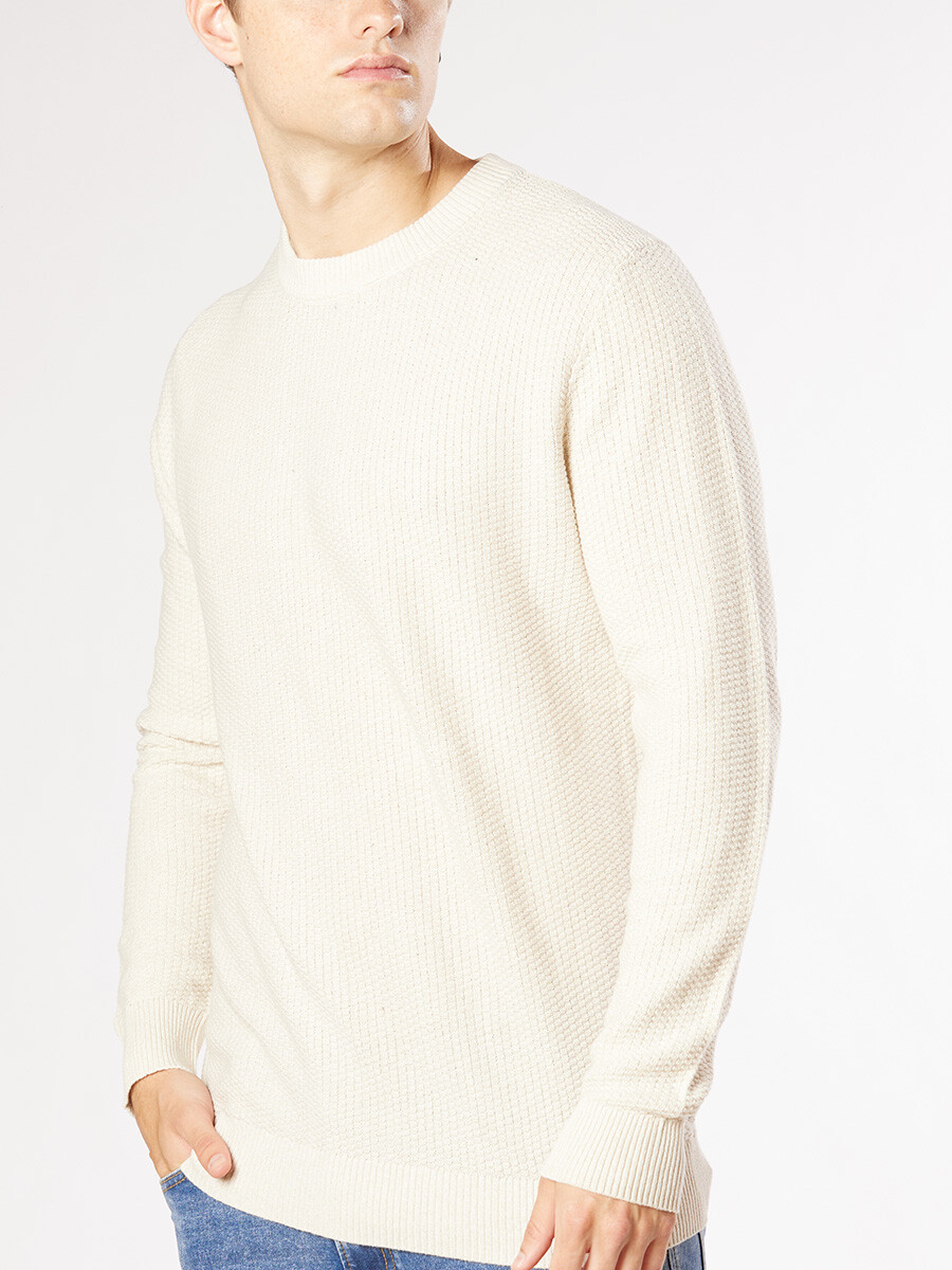 SWEATER RONCO RUSTY - Beige 