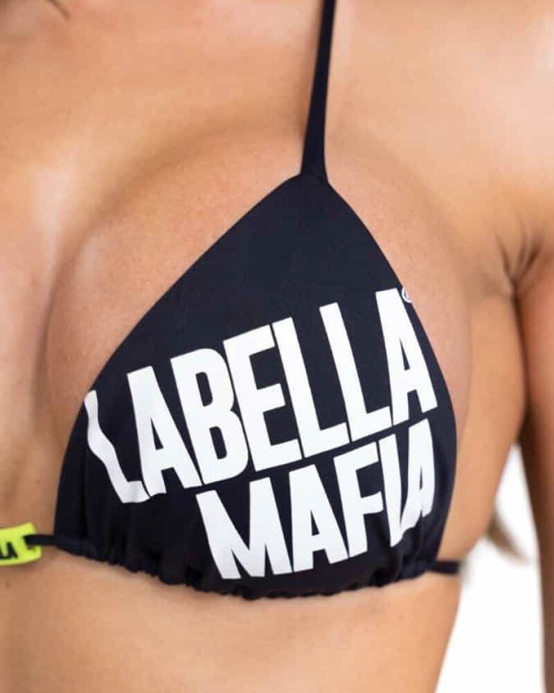 Bikini Color Negro By La Bellamafia U