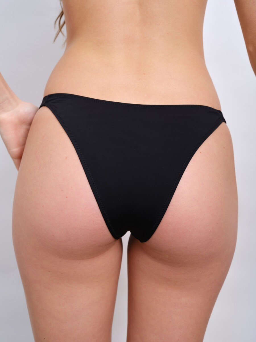 Pantie Vera ECO – Costados angostos que estilizan tu figura y acompañan tus días - Negro 