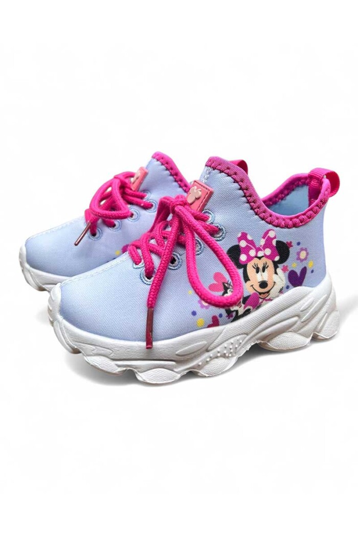 CALZADO DEPORTIVO MINNIE MOUSE Celeste