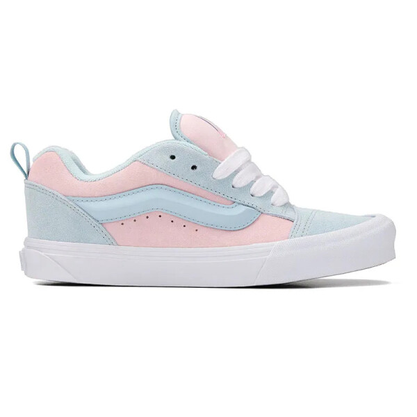Classics - Vans - Vans Championes Knu Skool de Mujer - VN000D6ZGG91 Rosado Pastel-turquesa