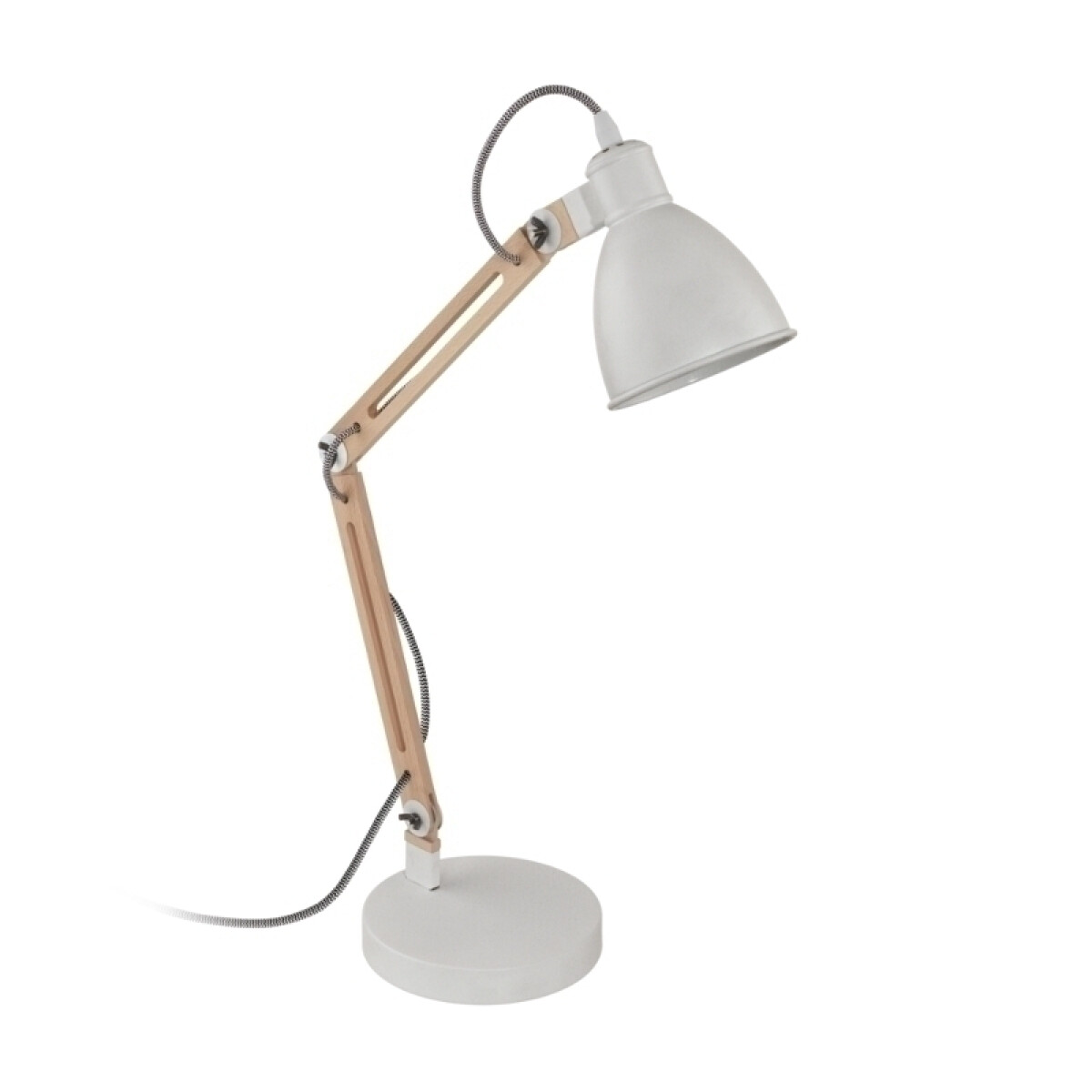 Portátil mesa madera/blanco articulada E14 TORONA - EG0808 