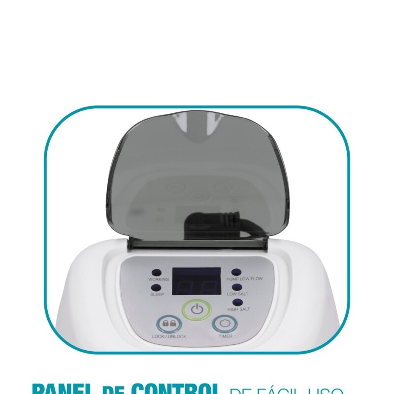 INTEX SISTEMA CLORACION SALINA 2GR/H QS200 HASTA 8327 LTS Intex Sistema Cloracion Salina 2gr/h Qs200 Hasta 8327 Lts