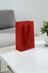 Bolsa cartulina eco colores 10x05x15 cm ROJO
