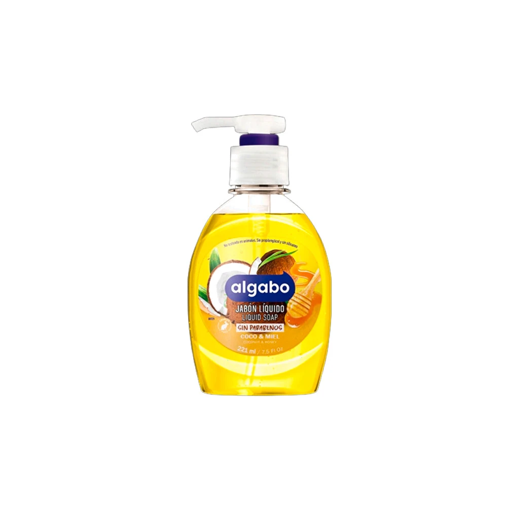 ALGABO JAB LIQUID COCO P/ MANOS 221 ML