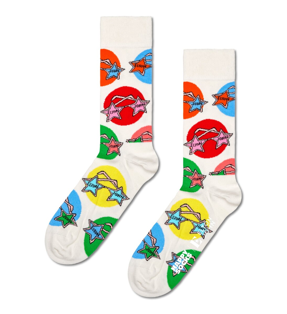 Happy Socks Medias - Elton John Glasses 