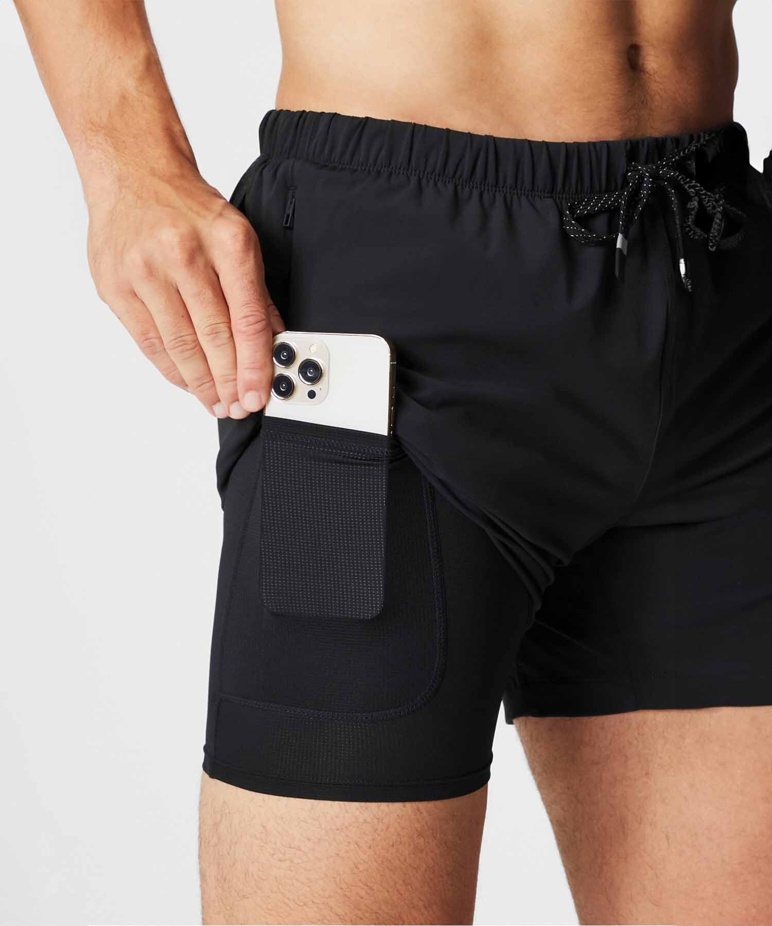 Short Con Malla The One Short Lined 5" Hombre Black