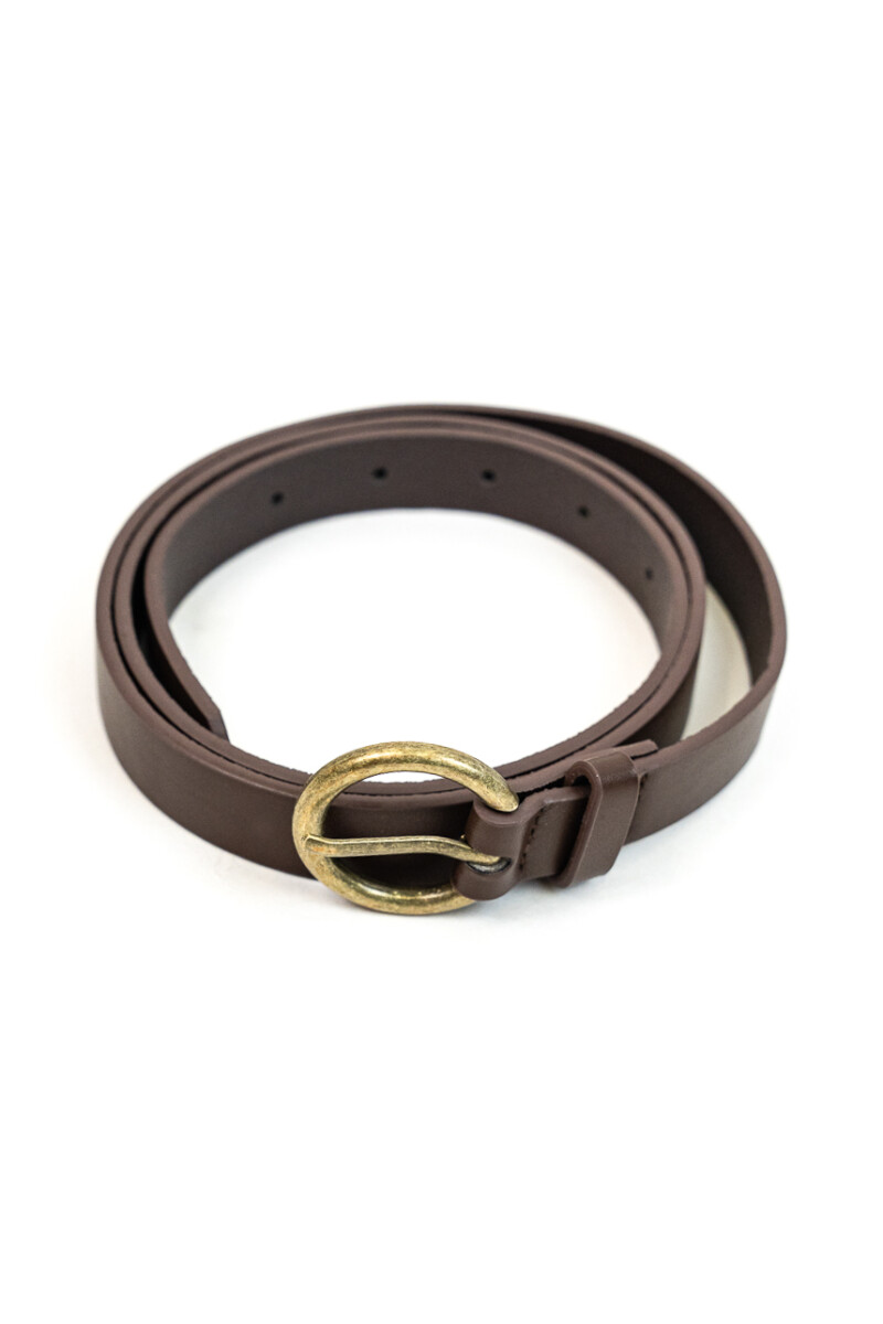 Cinturón Lusso - Marron 