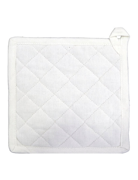 AGARRADERA ALGODÓN 20X20CM BLANCO AGARRADERA ALGODÓN 20X20CM BLANCO