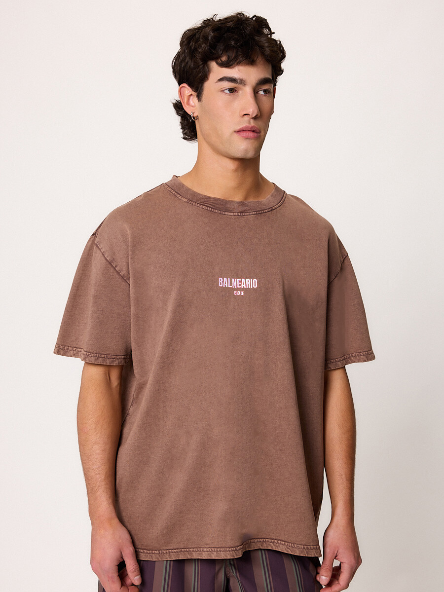 T-SHIRT M/C VITAK DIXIE Tabaco