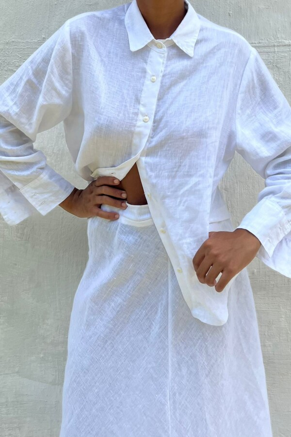 Camisa lino clásica Camisa lino clásica