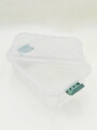 CAJA ORGANIZADORA PLASTICA 5LTS 30X21.5X13.5CM VERDE