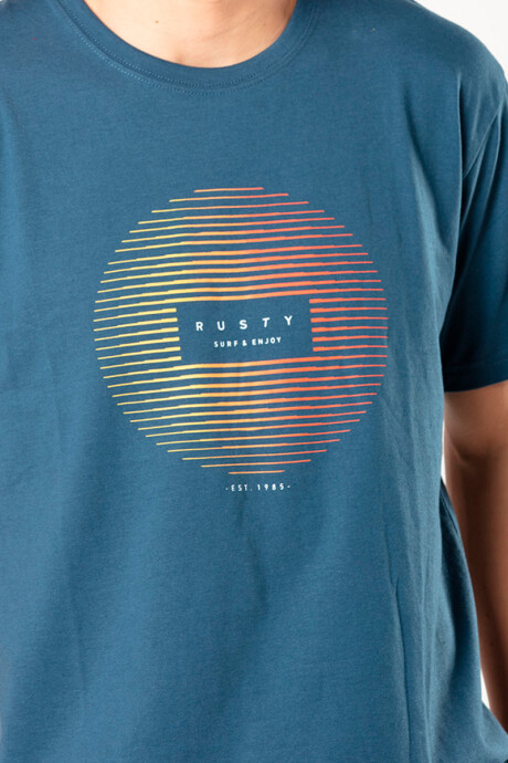 T-SHIRT NOLLY TEEN RUSTY Azul