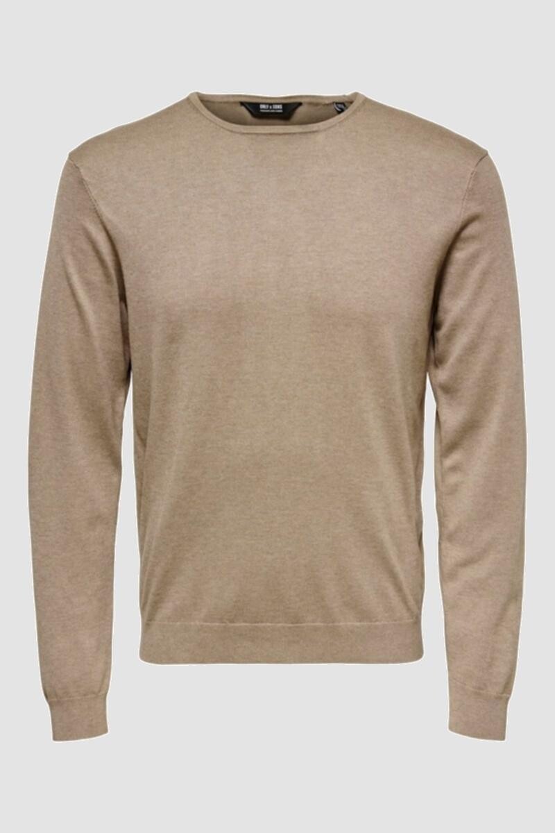 Sweater Tejido Básico - Incense 