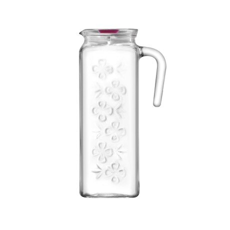 Jarra de Vidrio Lav 1200CC con Tapa 001