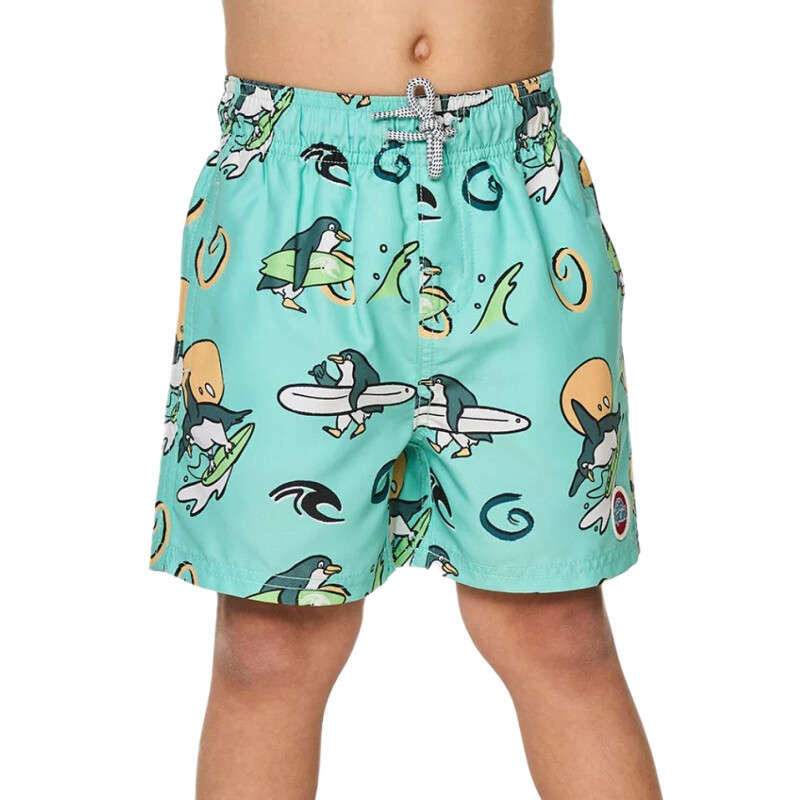 Short Rip Curl Paddle Out Niño - Celeste Short Rip Curl Paddle Out Niño - Celeste