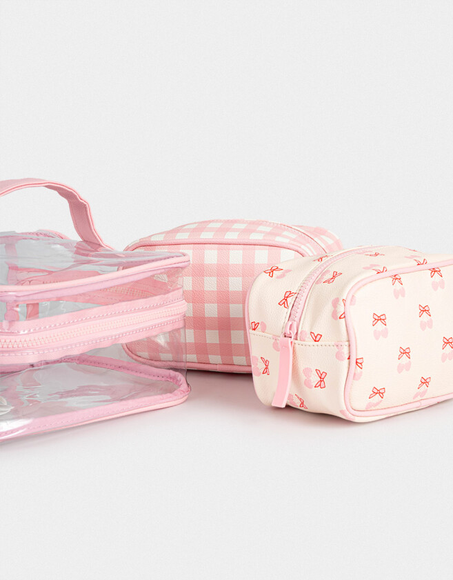 Porta Cosméticos Romántico Set De Necessaires Romantico - Rosa Viejo