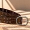 Cinto Snake Croco Chocolate