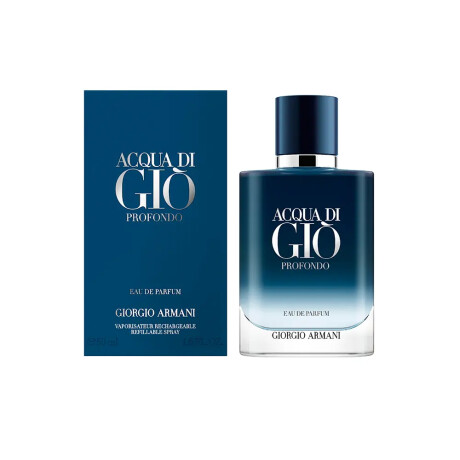 Perfume Acqua Di Gio Profondo Eau De Parfum 50ml Perfume Acqua Di Gio Profondo Eau De Parfum 50ml