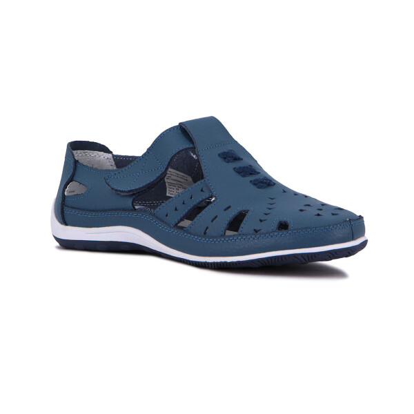 Wonder Guillermina Casual C/velcro Calada S/baja - Azul Azul
