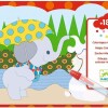 Set de dibujos para colorear mágicos Elefante