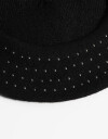 Boinas Boina Con Tachas - Negro