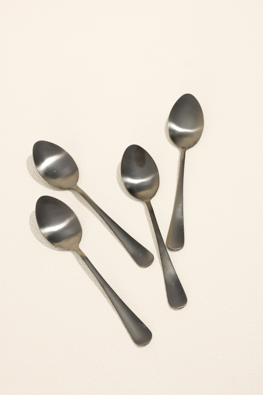 Cuchara Olivo Set 4 Un. Negro Color Unico