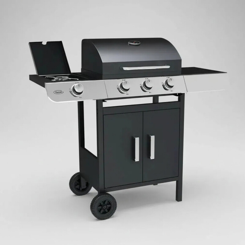 Parrilla A Gas Kassel Con Anafe de Exterior Parrilla A Gas Kassel Con Anafe de Exterior