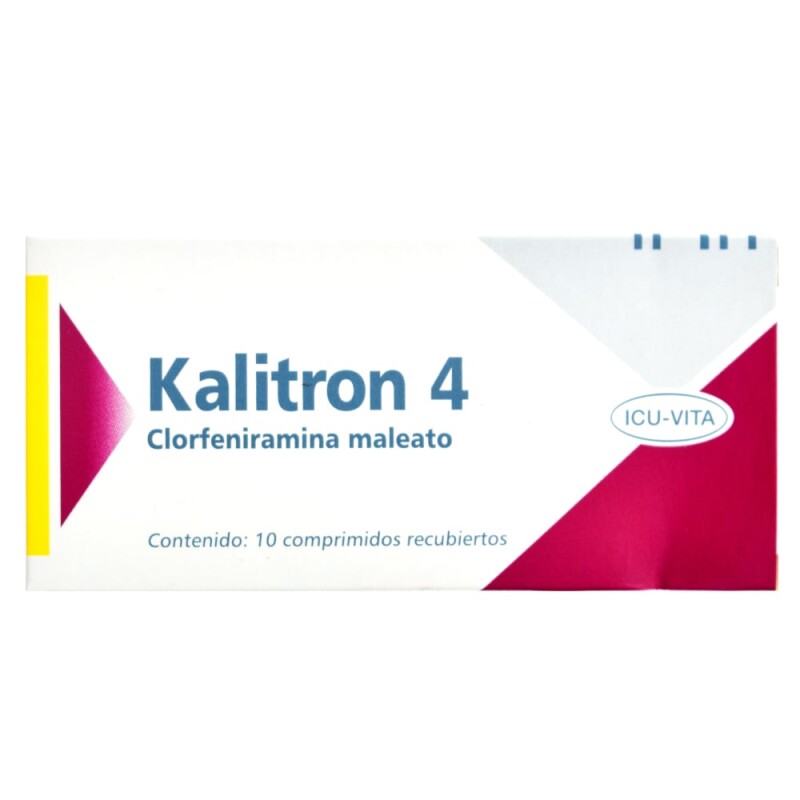 Kalitron 4 mg 10 Comprimidos Kalitron 4 mg 10 Comprimidos