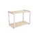 Estante doble madera y metal ROSA