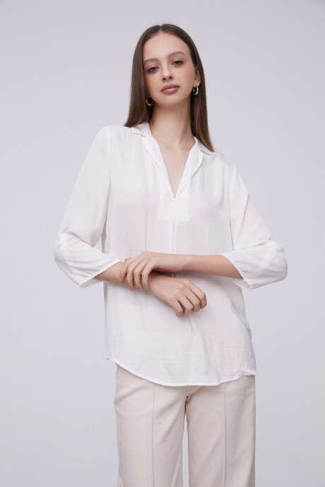 Blusa Laren Marfil / Off White