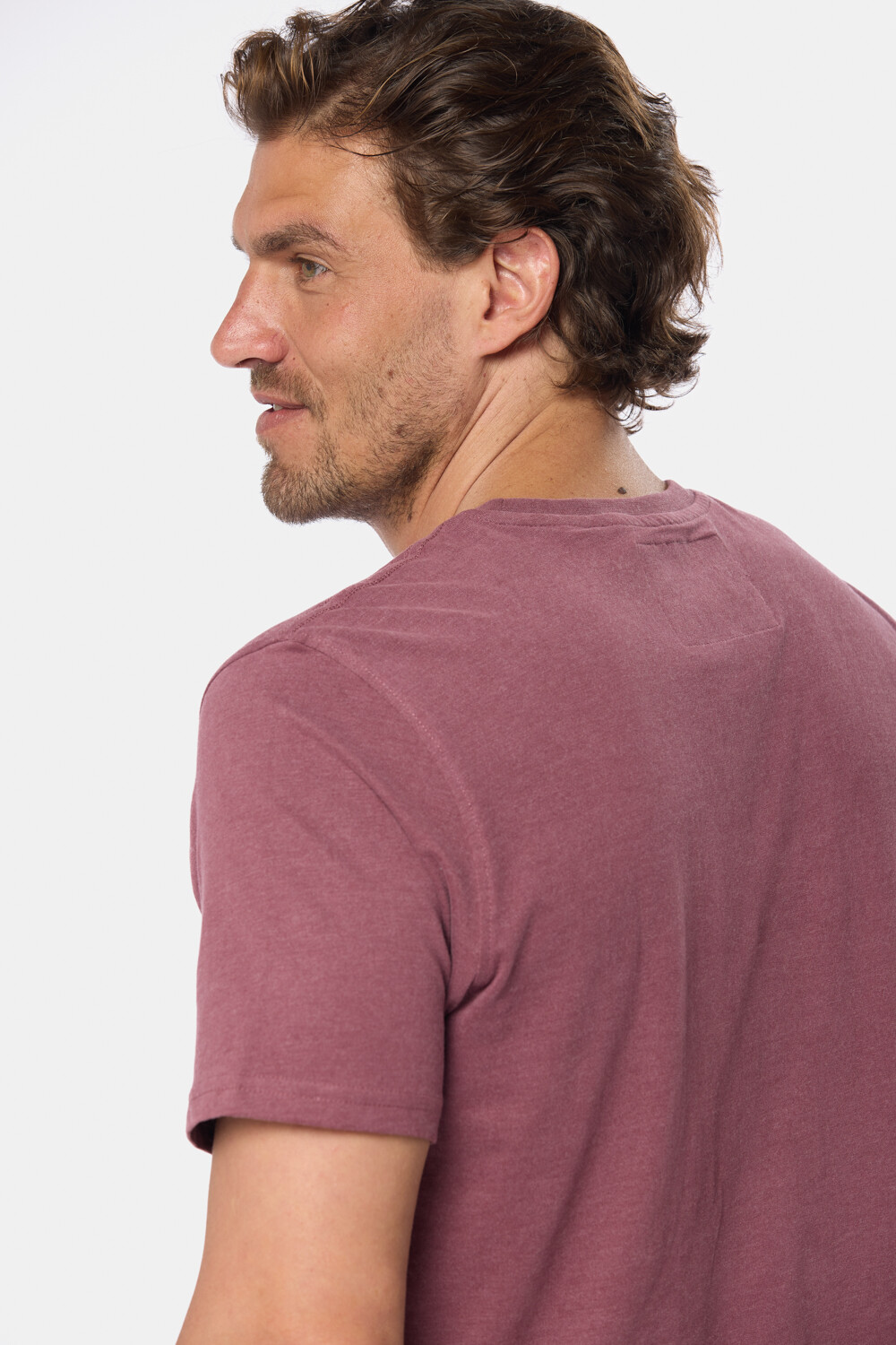 REMERA DE ALGODÓN Bordo