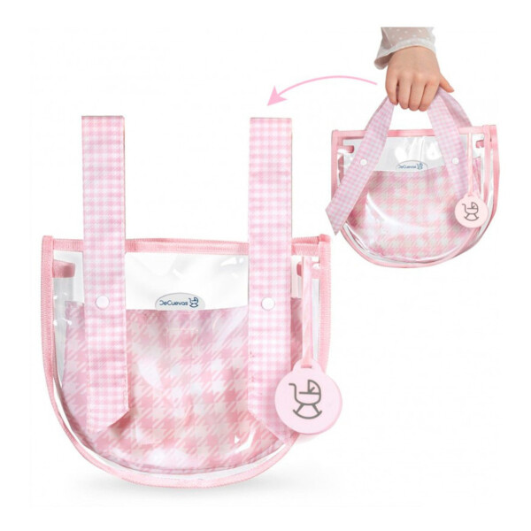 De Cuevas Coche Bebe Llorens Bolso Little Pet Osito Juguete Variante Color Rosa