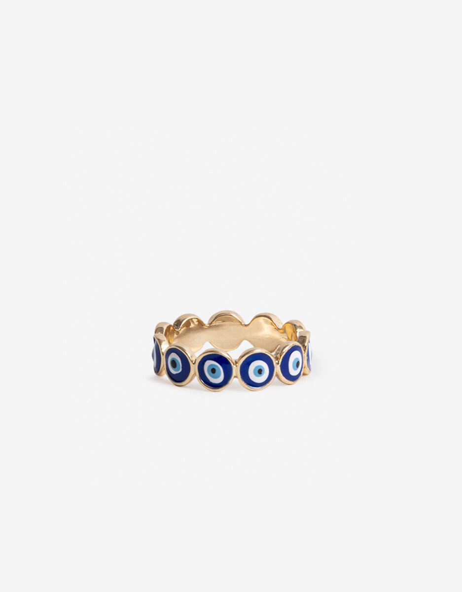 Anillos Chicos Color - Azul Francia 