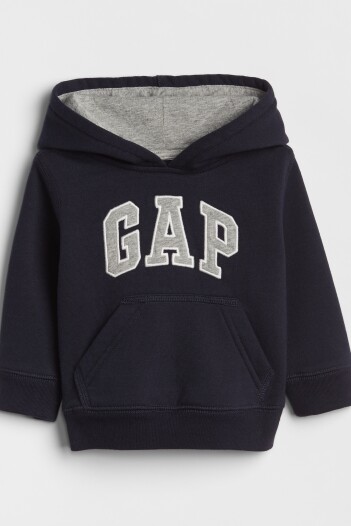 Canguro Sin Felpa Logo Gap Hombre - Tapestry Navy — GAP Uruguay