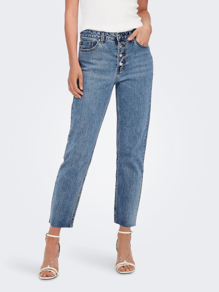 Jeans Emily Straight - Light Blue Denim 