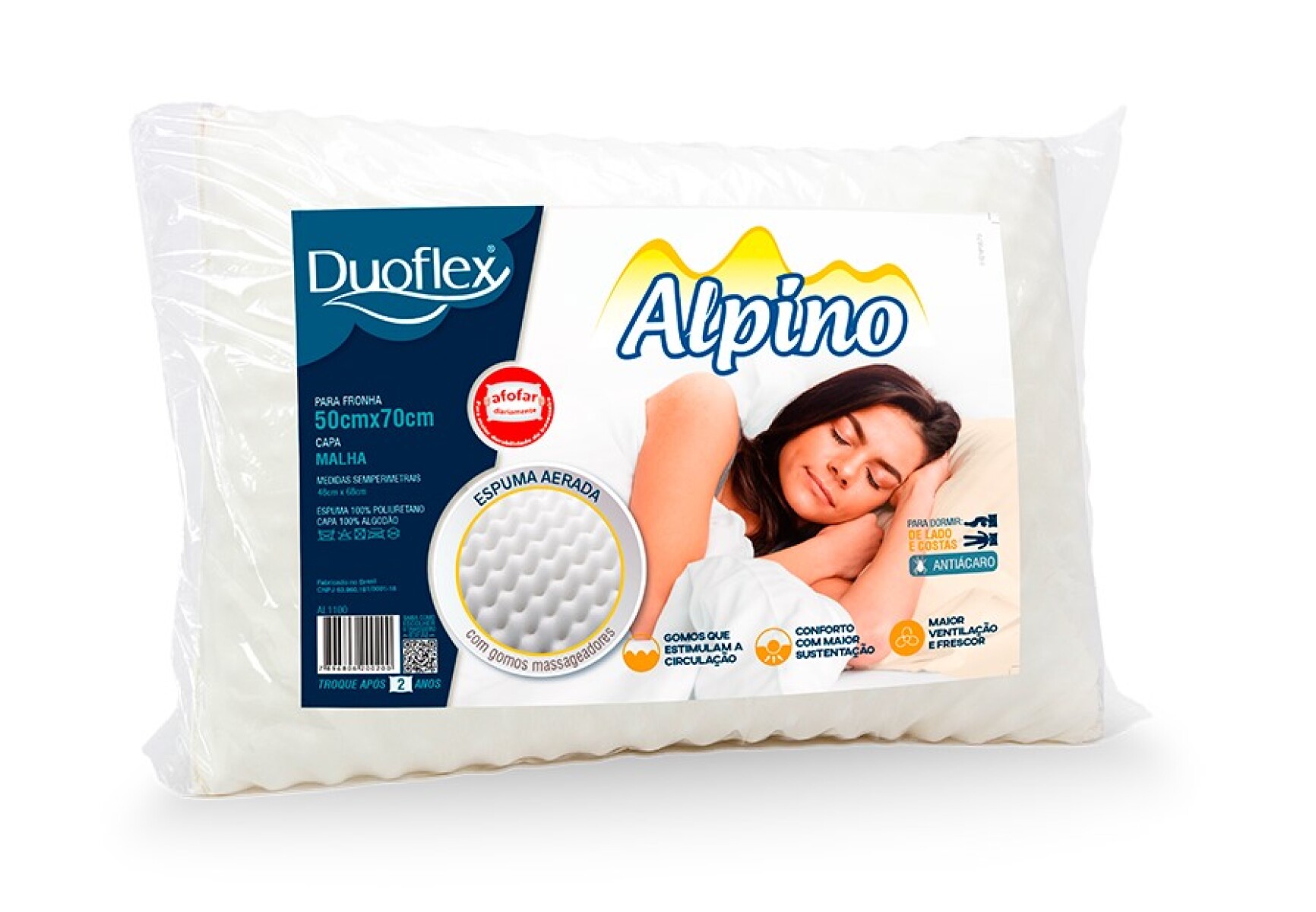 Almohada ALPINO DUOFLEX 