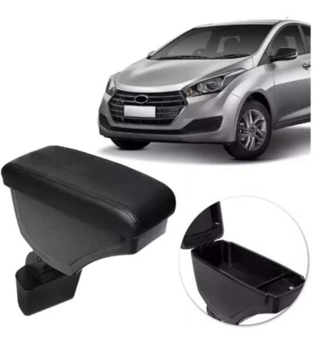 Apoya Brazo Hb20 Cuero Sint - Negro Linnegra 